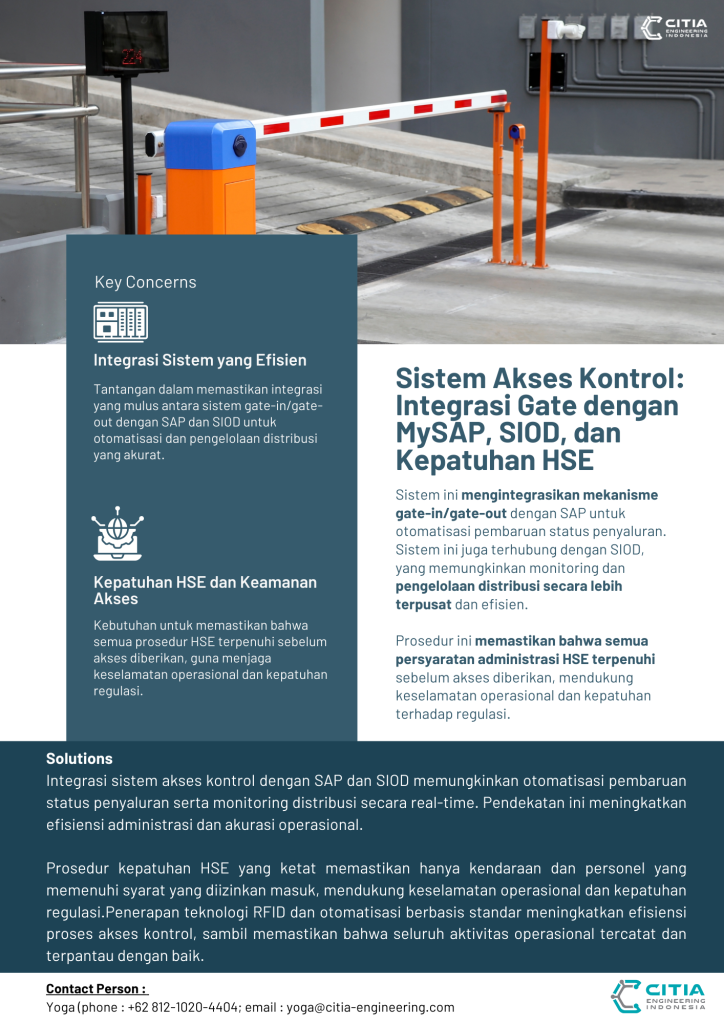 Advanced Access Control Systems: Seamless Gate Integration with MySAP ...